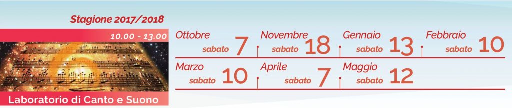 Sergio Motolese calendario laboratorio suono 2017-2018
