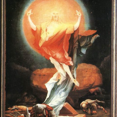 Matthias-Grünewald-Dittico-della-Annunciazione-e-Resurrezione-di-Cristo-1515-circa-Musée-dUnterlinden-Colmar
