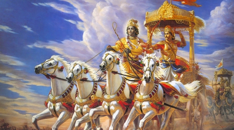 Bhagavad Gita, Il Carro di Arjuna