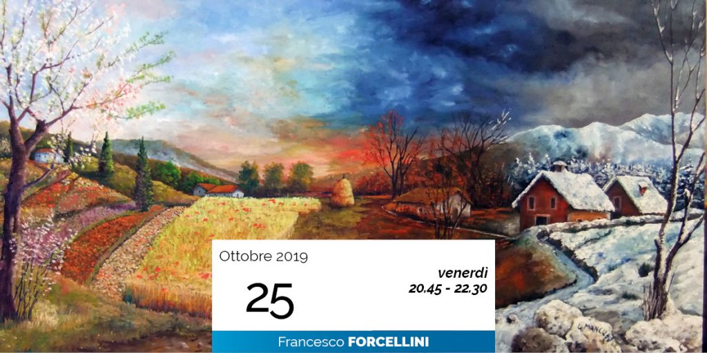 Francesco Forcellini le 4 immaginazioni cosmiche 25-10-2019