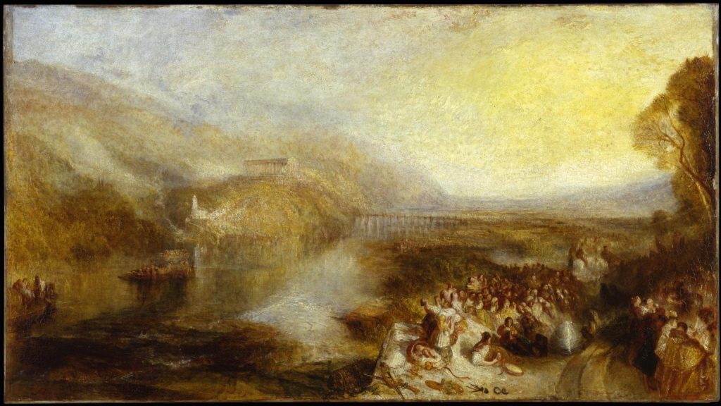 Joseph Mallord William Turner The Opening of the Wallhalla, 1842