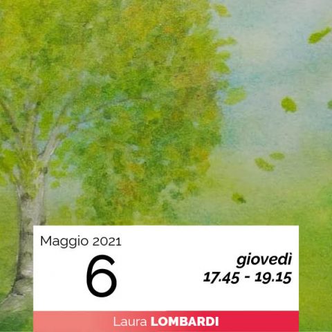 Laura Lombardi pittura sette alberi e sette pianeti 6-5-2021