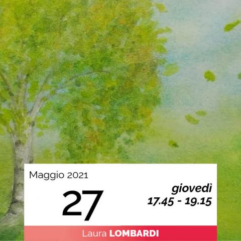 Laura Lombardi pittura sette alberi e sette pianeti 27-5-2021