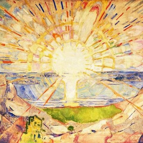 Il Sole- Edvard Munch (1911) - Olio su tela - Università di Oslo