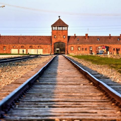 Campo di concentramento di Auschwitz - ingresso