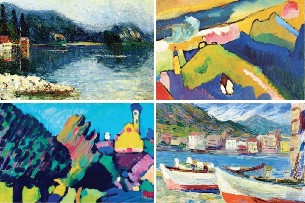Wassily Kandinsky, Paesaggi