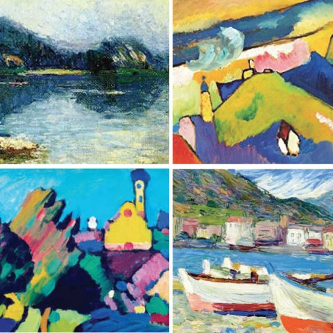 Wassily Kandinsky, Paesaggi