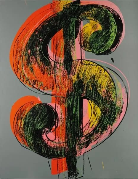 Andy Warhol, Dollar sign