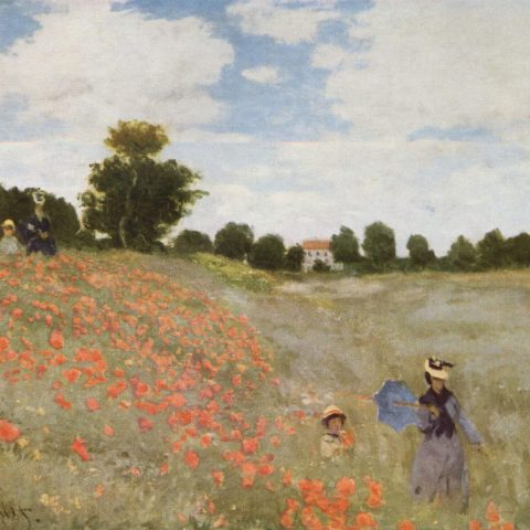 Claude Monet, I papaveri olio su tela, 1873