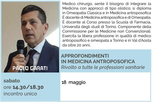 Paolo Garati Medicina Antroposofica