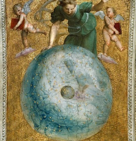 Raffaello, Primo moto, Stanza della Segnatura, affresco,1508