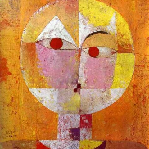 Paul Klee, Senecio, olio su tela, 1922