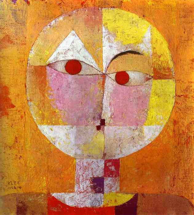 Paul Klee, Senecio, olio su tela, 1922