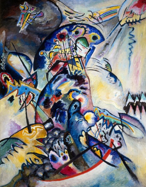 Wassily Kandinsky, La cresta blu, 1917