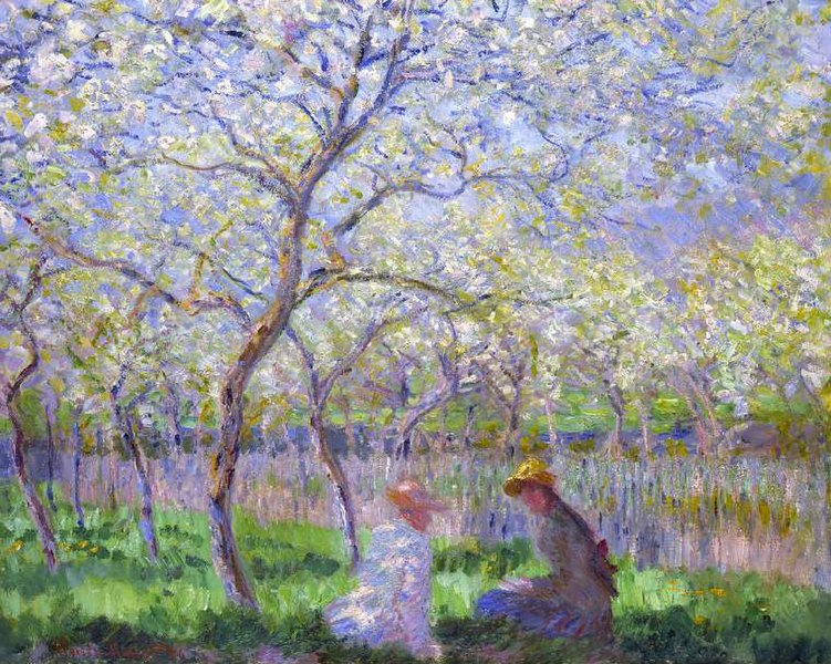 Claude Monet, Primavera, 1886