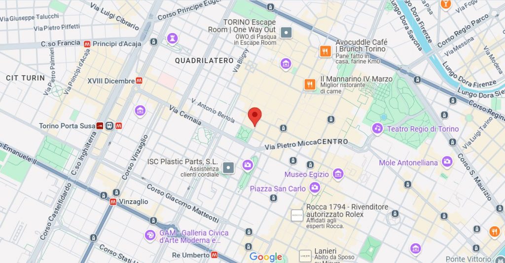 mappa-il-centro-torino Il Centro Fondazione per l’Antroposofia ETS
Via Stampatori 18 – 10122, Torino (angolo Via Bertola)
Presso il Palazzo della Luce - mappa