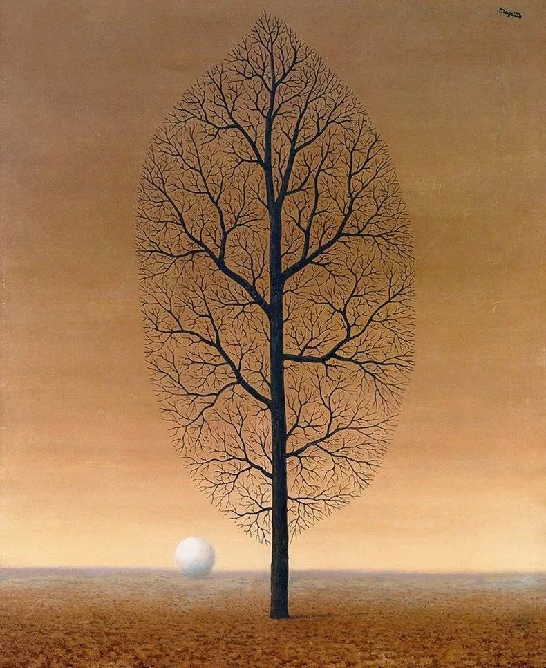 Magritte, La ricerca dell'assoluto, 1940