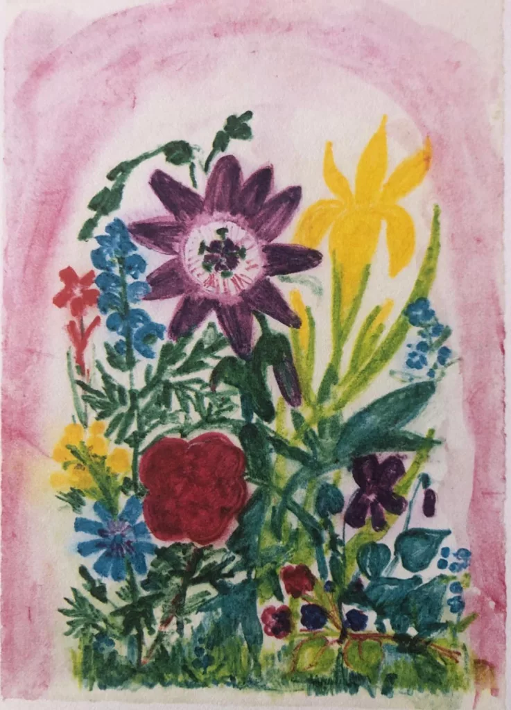 Albert Steffen, Mondo dei fiori