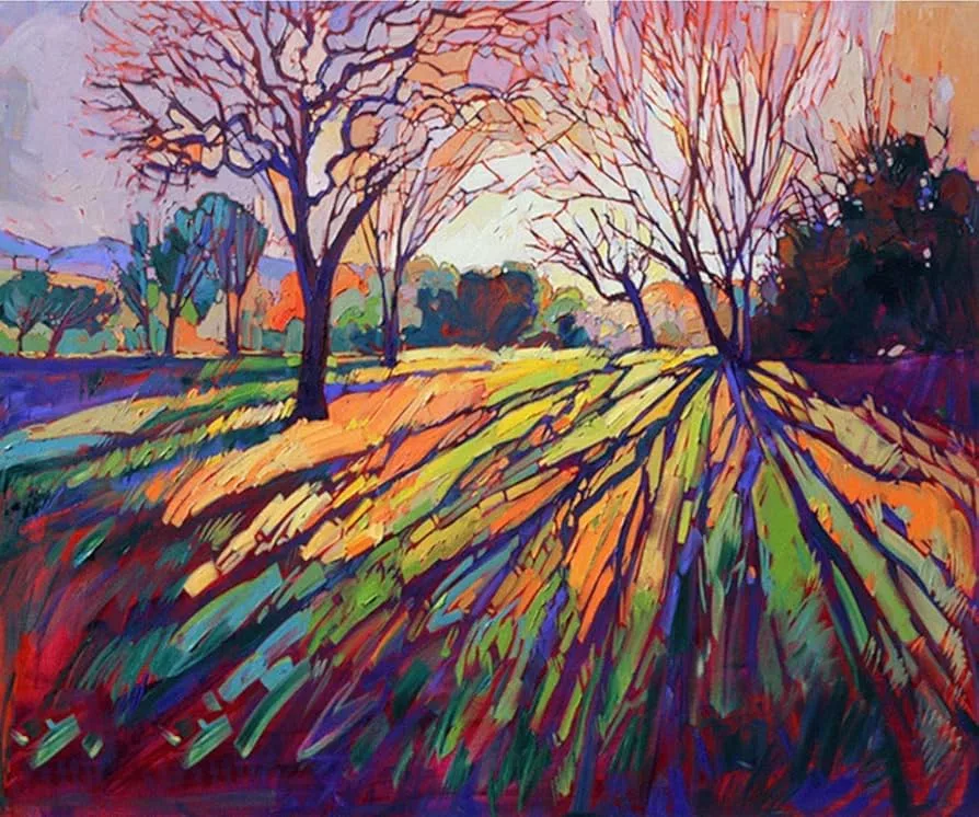 Luce cristallina (2016 - Olio di Erin Hanson)