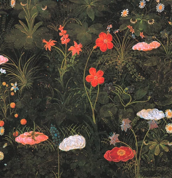 Botticelli, Primavera, particolare, 1482 circa