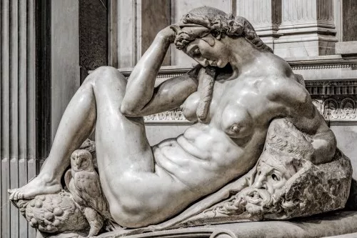 Michelangelo, La Notte, 1531