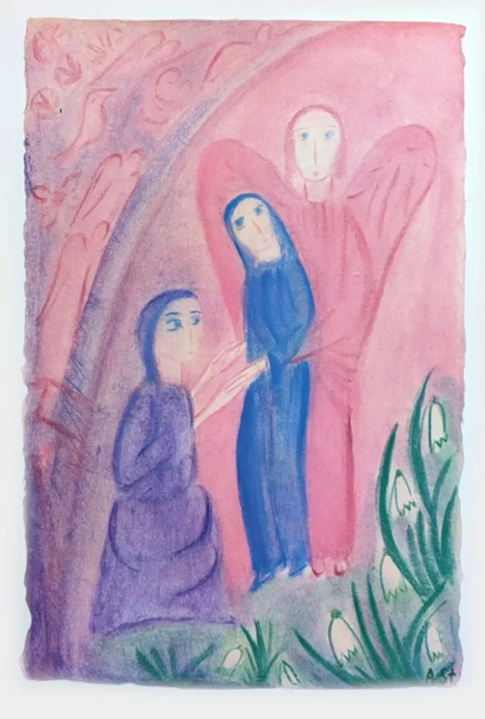 Albert Steffen, L'amore di un Angelo
