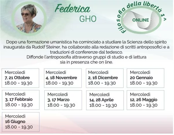 Cartolina Federica Gho - Filosofia della Liberta 1