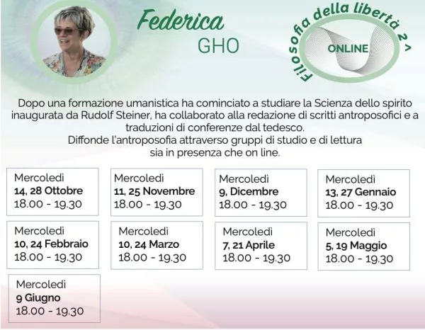 Cartolina Federica Gho - Filosofia della Liberta 2