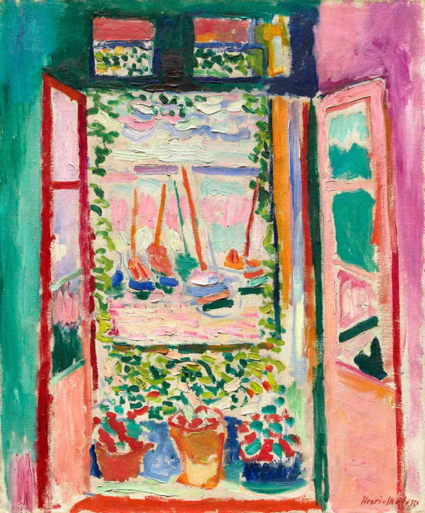 Matisse, Finestra aperta a Collioure, 1905